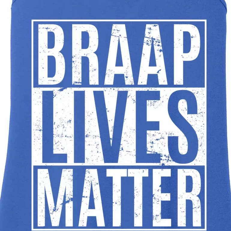 Braap Lives Matter Dirtbike Snowmobile Rider Gift Ladies Essential Tank