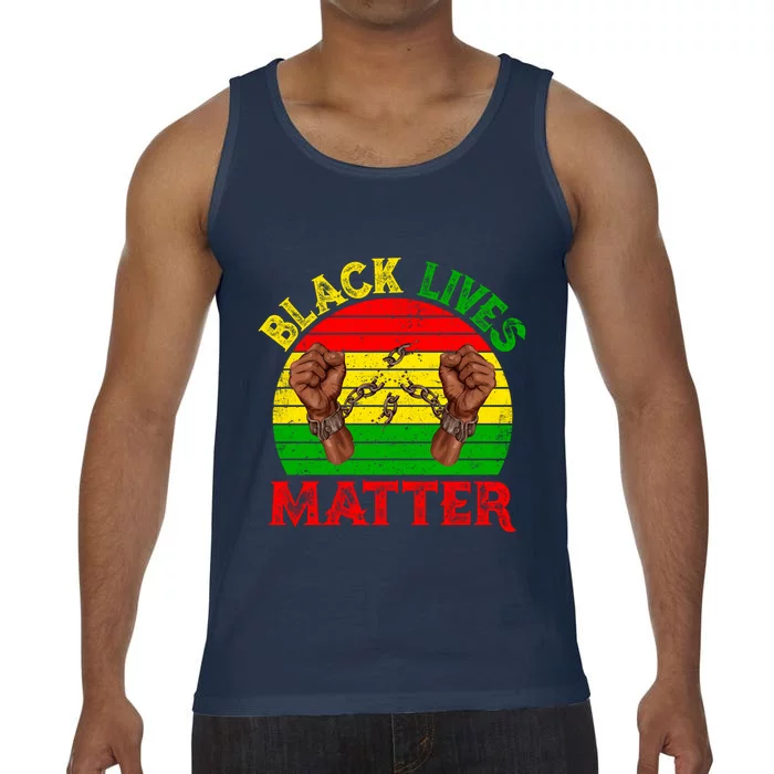 Black Lives Matter Juneteenth Melanin Black History Month Gift Comfort Colors® Tank Top