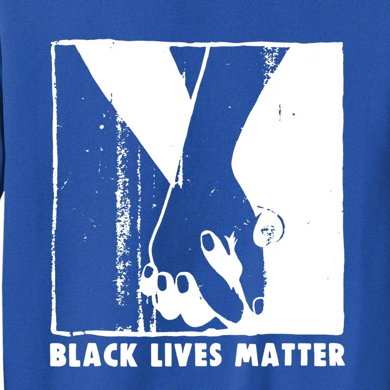 Black Lives Matter Power Fist Tall Sweatshirt