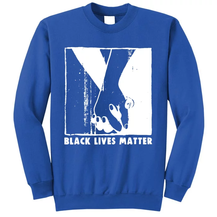 Black Lives Matter Power Fist Tall Sweatshirt