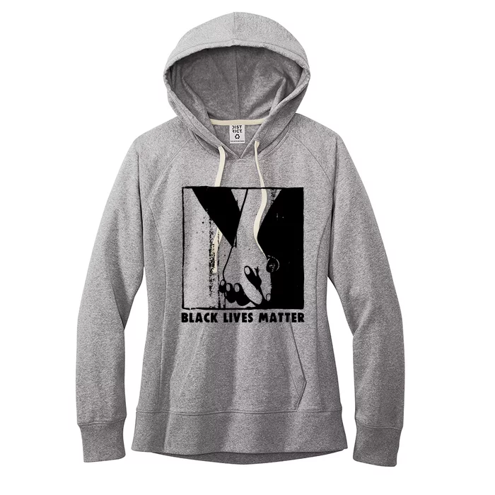 Black Lives Matter Power Fist Women's Fleece Hoodie