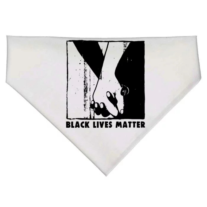 Black Lives Matter Power Fist USA-Made Doggie Bandana