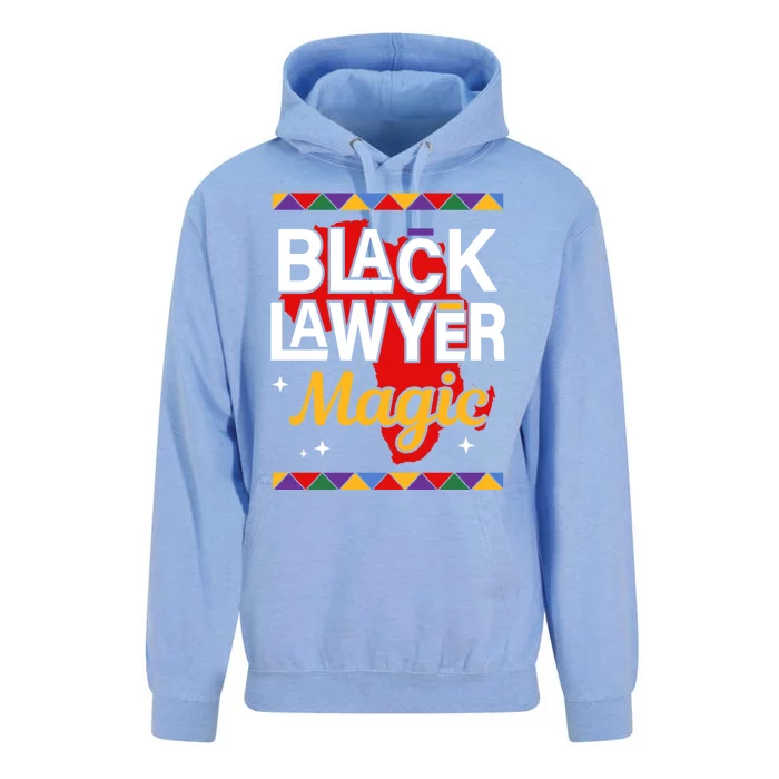 Black Lawyer Magic Black History Month Lawyer Gift Unisex Surf Hoodie