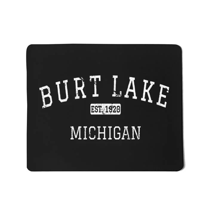 Burt Lake Michigan MI Vintage Mousepad