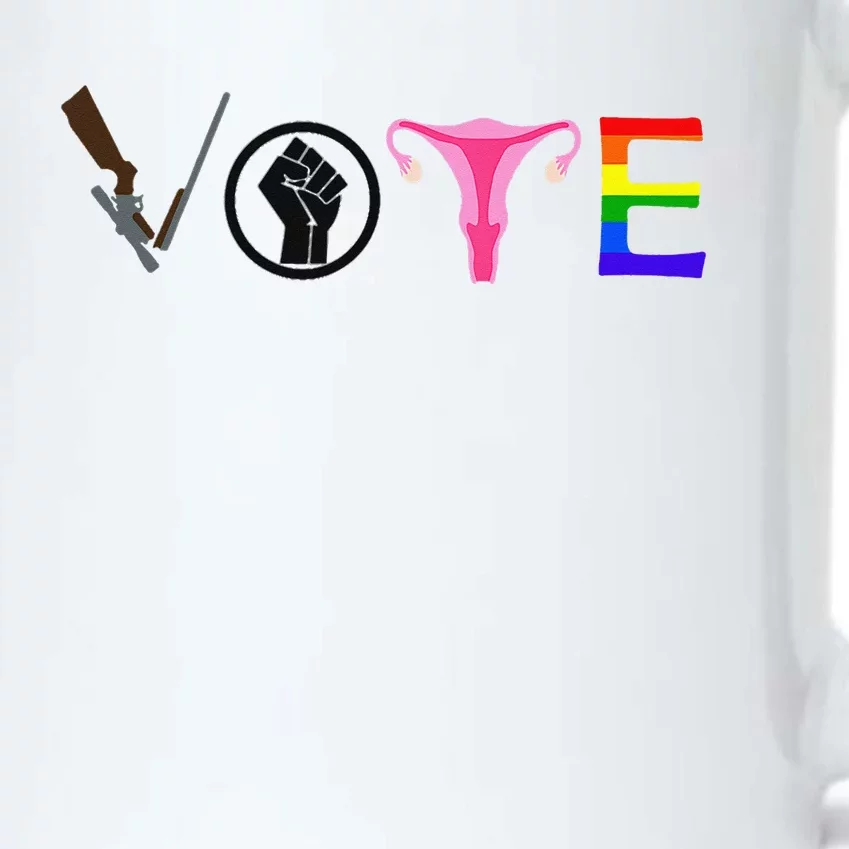 Black Lives Matter Vote LGBT Gay Rights Feminist Equality Black Color Changing Mug