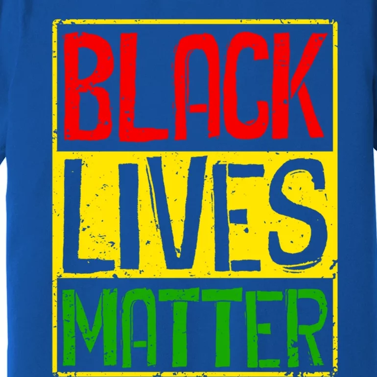 Black Lives Matter Blm Melanin Hu Rights Juneteenth Gift Premium T-Shirt