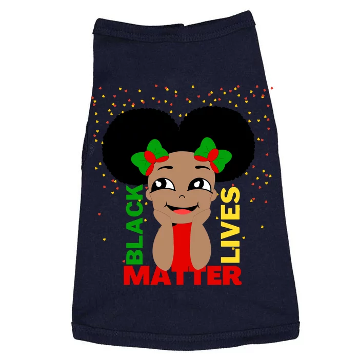 Black Lives Matter African American Cute Pride Doggie Tank