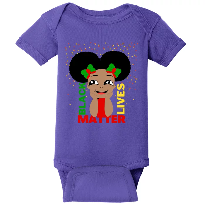 Black Lives Matter African American Cute Pride Baby Bodysuit