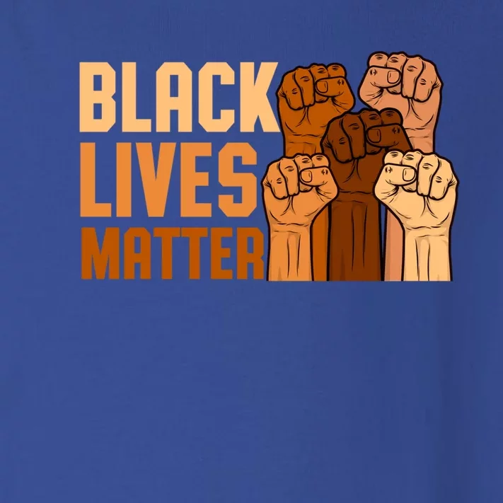 Black Lives Matter Fist Black History Month Juneteenth Gift Toddler Long Sleeve Shirt