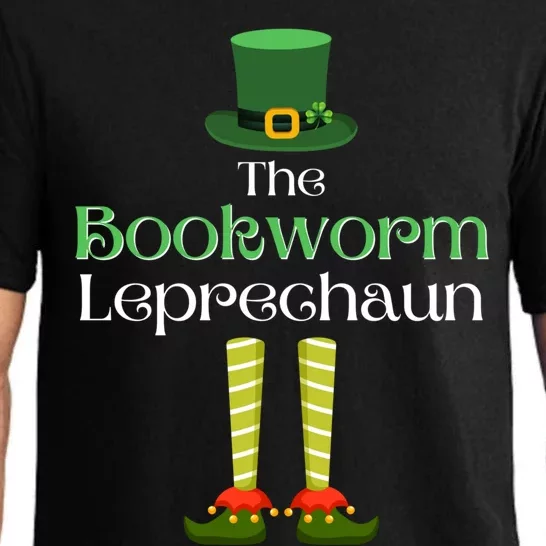 Bookworm Leprechaun Matching Family Group St Patrick's Day Gift Pajama Set