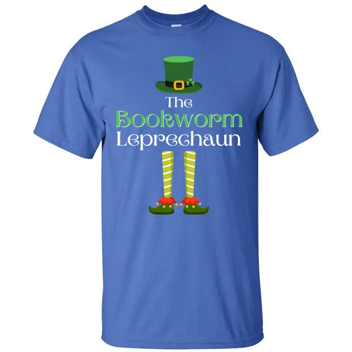 Bookworm Leprechaun Matching Family Group St Patrick's Day Gift Tall T-Shirt