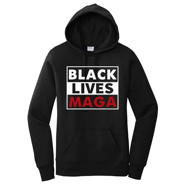 Black Lives Maga Women's Pullover Hoodie