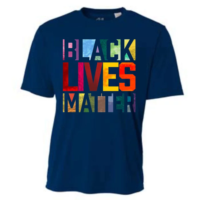 Black Lives Matter BLM Movement End Racism Cooling Performance Crew T-Shirt