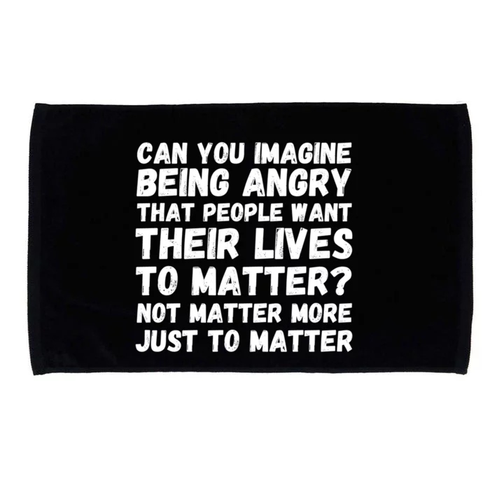 Blm Lives Matter Black History Month 24/7/365 Distressed Gift Microfiber Hand Towel