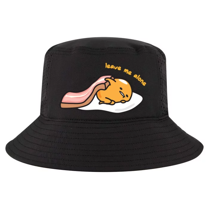 Bacon Leave Me Alone Gudetama Cool Comfort Performance Bucket Hat