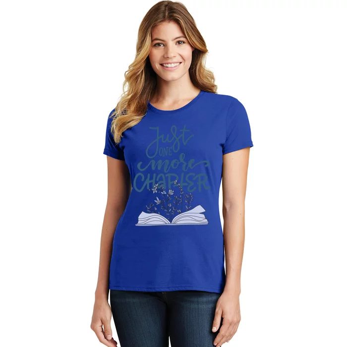 Book Lover More Chapter Great Gift Book Flower Reading Funny Gift Women's T-Shirt