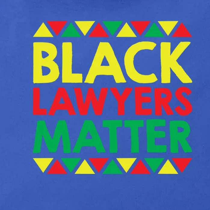 Black Lawyers Matter Gift African American And Black Pride Funny Gift Zip Tote Bag