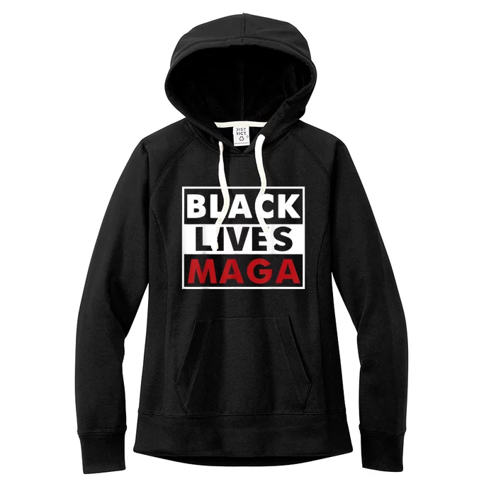 Black Lives Maga Women's Fleece Hoodie