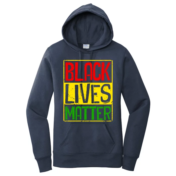 Black Lives Matter Blm Melanin Hu Rights Juneteenth Gift Women's Pullover Hoodie