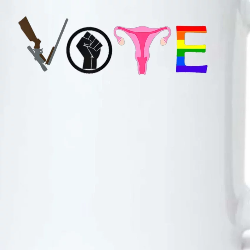 Black Lives Matter Vote LGBT Gay Rights Feminist Equality Black Color Changing Mug