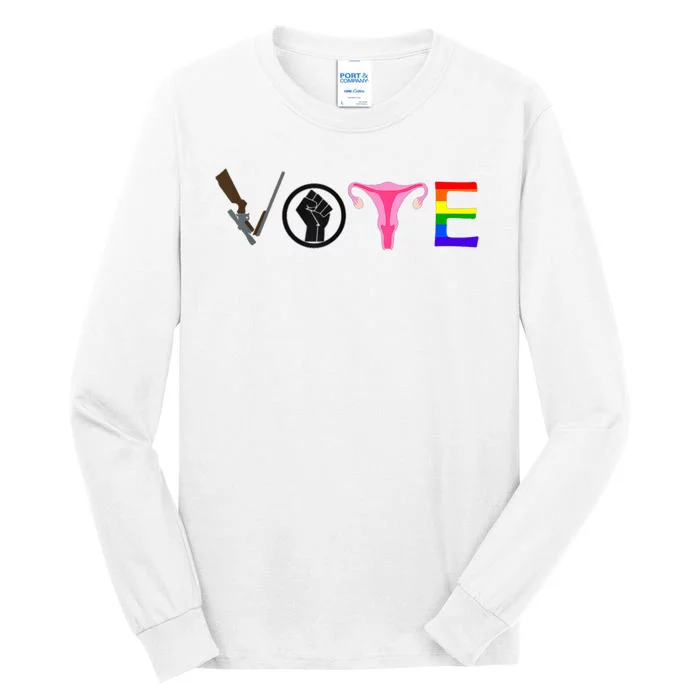 Black Lives Matter Vote LGBT Gay Rights Feminist Equality Tall Long Sleeve T-Shirt