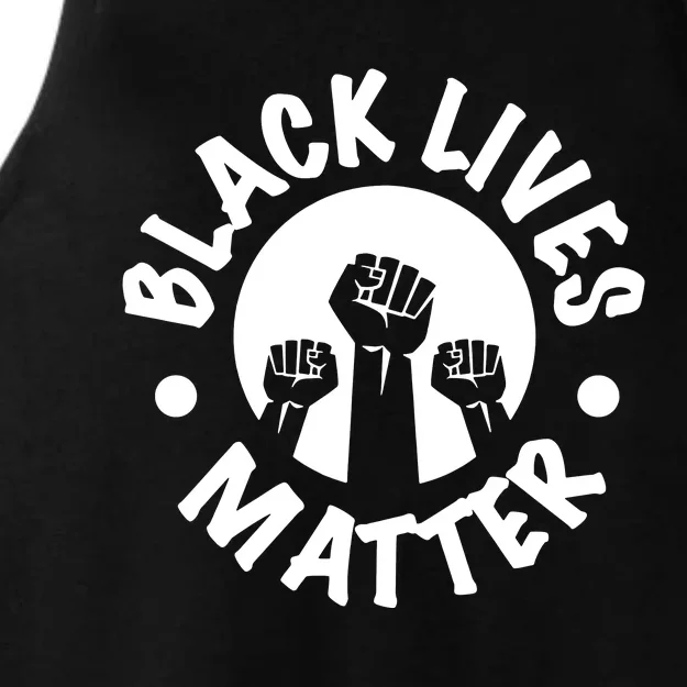 Black Lives Matter Ladies Tri-Blend Wicking Tank