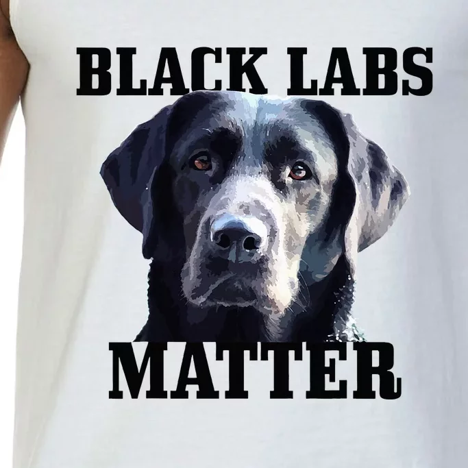 Black Labs Matter Labrador Retriever Mom Dad Dog Lover Comfort Colors® Tank Top