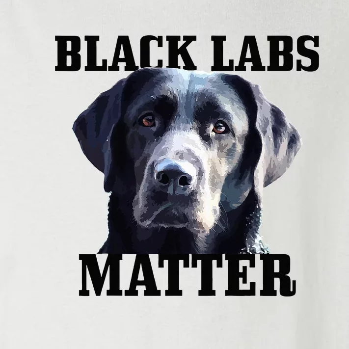 Black Labs Matter Labrador Retriever Mom Dad Dog Lover Toddler Long Sleeve Shirt