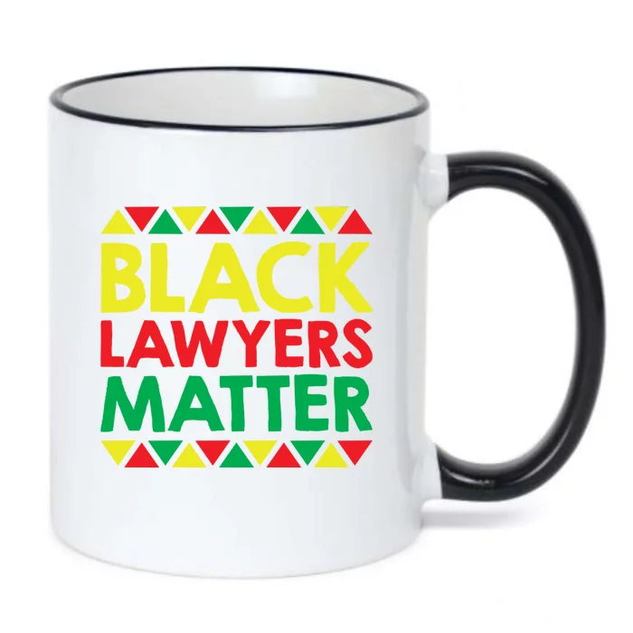 Black Lawyers Matter Gift African American And Black Pride Gift Black Color Changing Mug