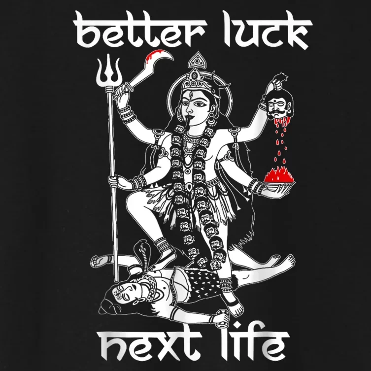 Better Luck Next Life Women's Crop Top Tee