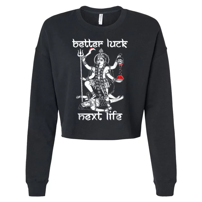 Better Luck Next Life Cropped Pullover Crew