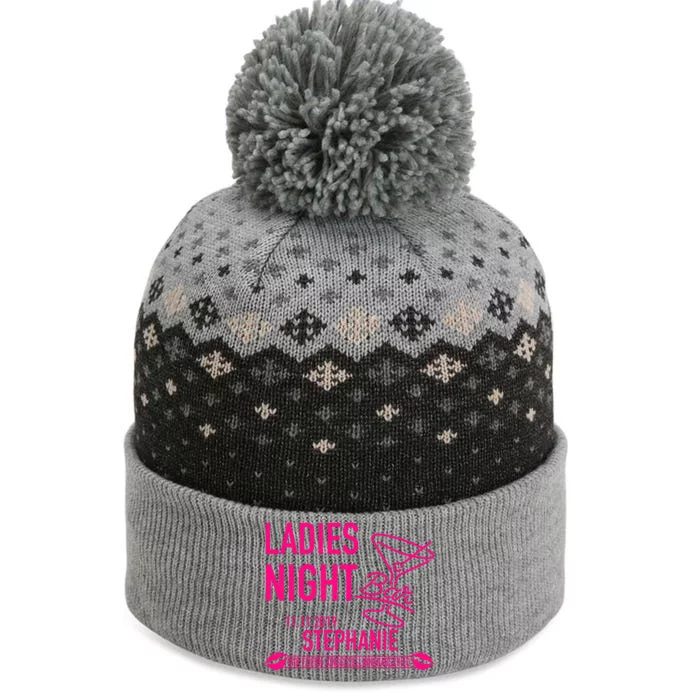 Bridal Ladies Night Hen Night Party Married Wedding The Baniff Cuffed Pom Beanie