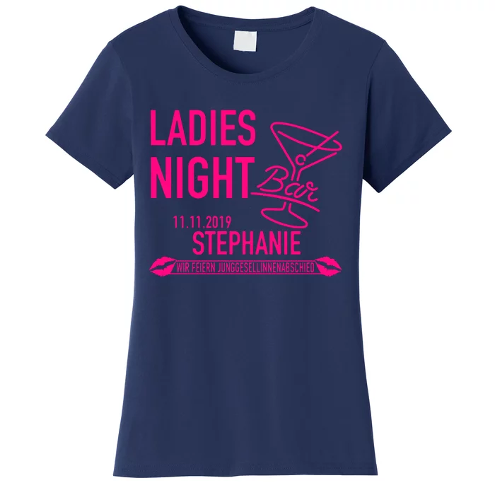 Bridal Ladies Night Hen Night Party Married Wedding Women's T-Shirt