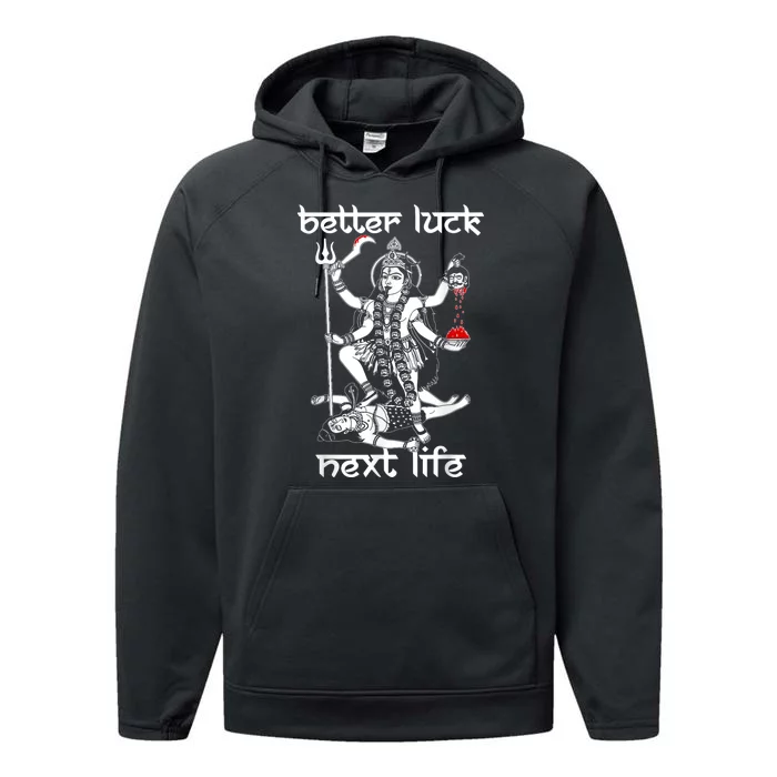 Better Luck Next Life Performance Fleece Hoodie