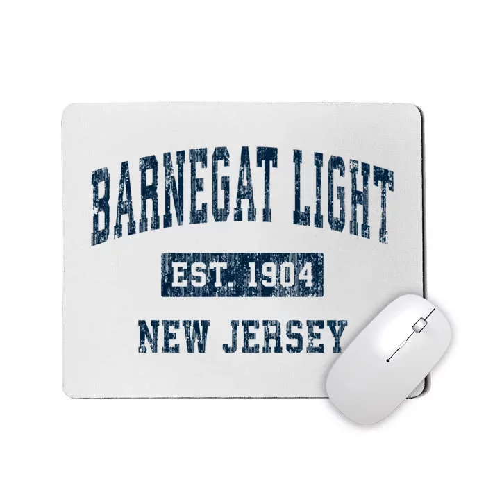 Barnegat Light New Jersey Nj Vintage Sports Mousepad