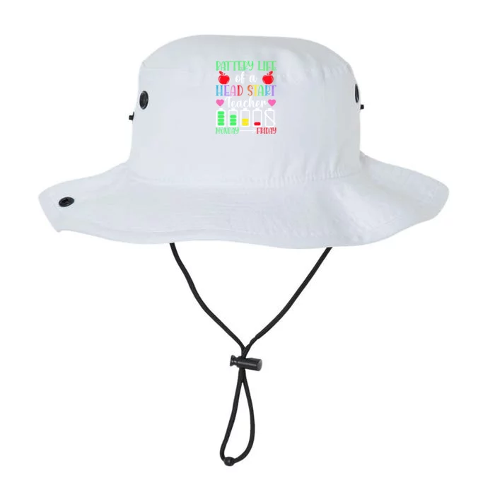 Battery Life Of An Head Start Teacher Monday Friday Virtual Gift Legacy Cool Fit Booney Bucket Hat