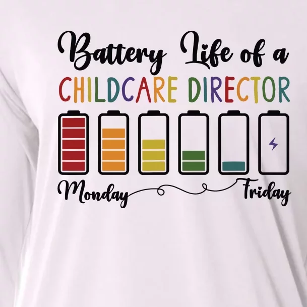 Battery Life Of A Childcare Director Child Care Director Cooling Performance Long Sleeve Crew