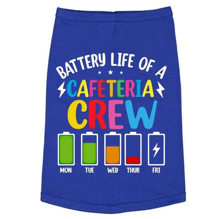 Battery Life Of The Cafeteria Crew Gift Cafeteria School Meaningful Gift Doggie Tank