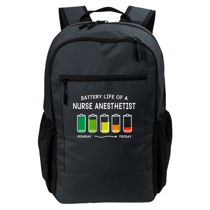 Battery Life Of A Nurse Anesthetist Professional Crna Career Cute Gift Daily Commute Backpack