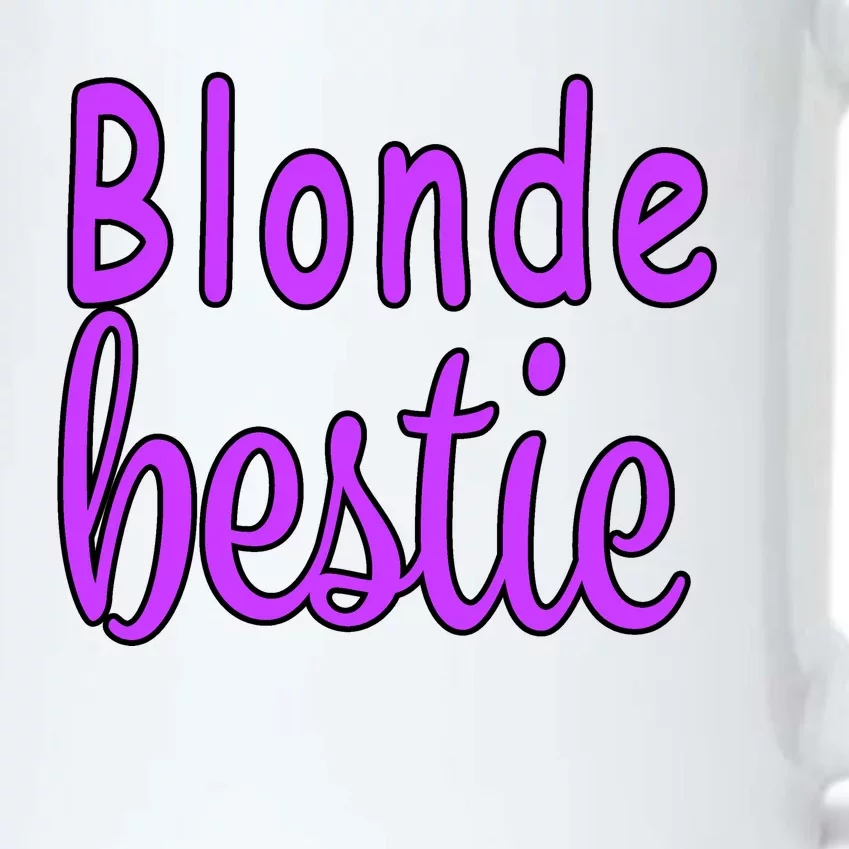 Blonde Bestie Black Color Changing Mug