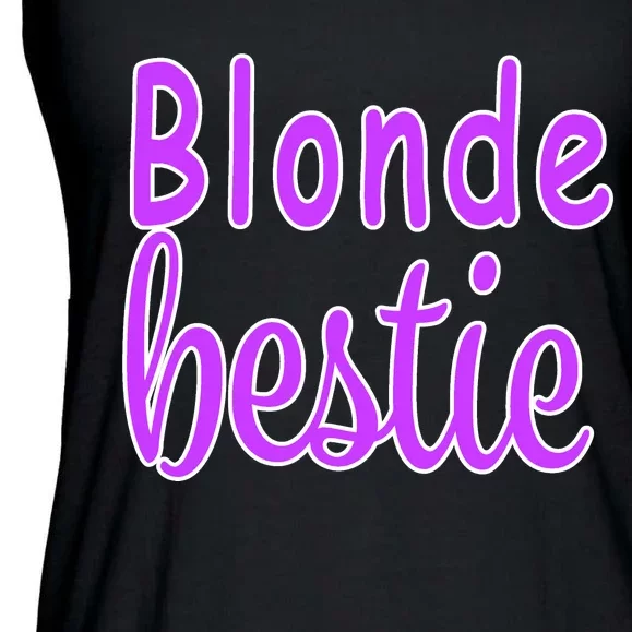 Blonde Bestie Ladies Essential Flowy Tank