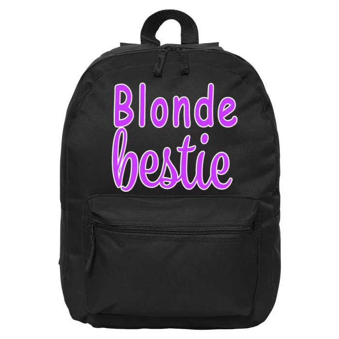 Blonde Bestie 16 in Basic Backpack