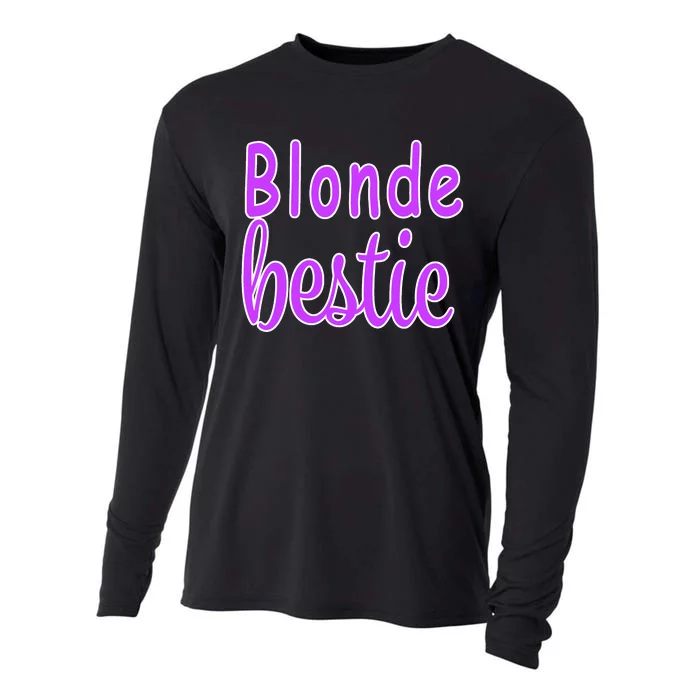 Blonde Bestie Cooling Performance Long Sleeve Crew