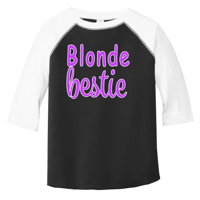 Blonde Bestie Toddler Fine Jersey T-Shirt