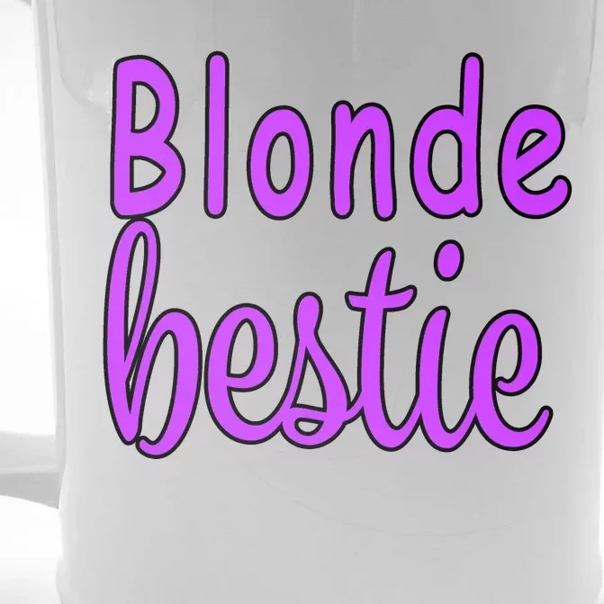 Blonde Bestie Front & Back Beer Stein