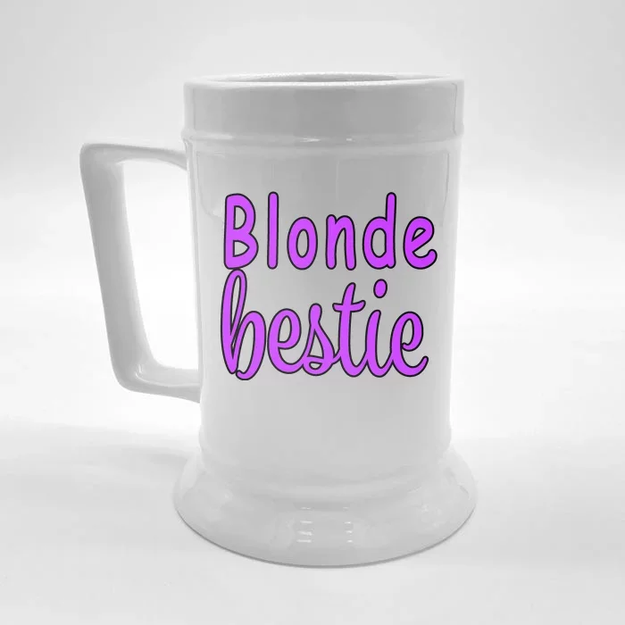 Blonde Bestie Front & Back Beer Stein