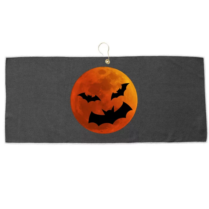 Blood Moon Large Microfiber Waffle Golf Towel