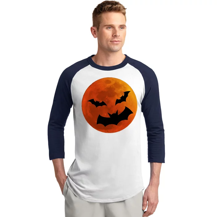 Blood Moon Baseball Sleeve Shirt