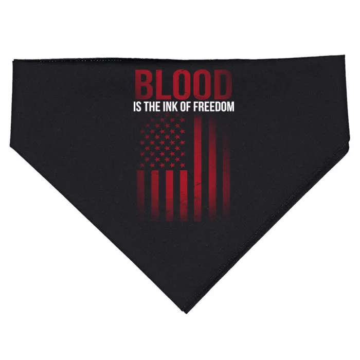 Blood The Ink of Freedom USA-Made Doggie Bandana