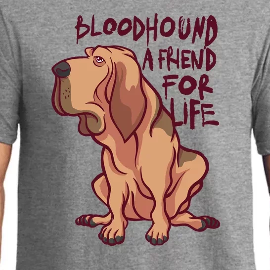 Bloodhound A Friend For Life Pajama Set